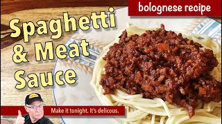 How to make Spaghetti and Meat Sauce  Easy Recipe [upl. by Goldner74]