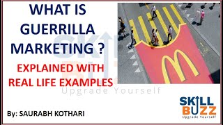 What is Guerrilla Marketing Real life case studies and examples  Best Marketing Campaigns [upl. by Rika862]