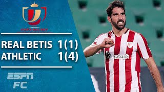 Athletic Bilbao march on after dramatic penalty shootout vs Real Betis  Copa del Rey Highlights [upl. by Jake]