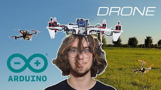 How I made a flying drone  DIY Arduino drone  Quadcopter [upl. by Adok]