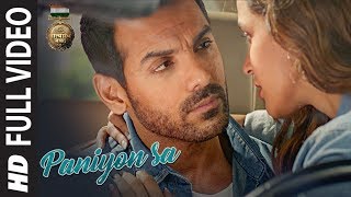 PANIYON SA Full Song  Satyameva Jayate  John Abraham  Aisha Sharma  Tulsi Kumar  Atif Aslam [upl. by Pinsky]