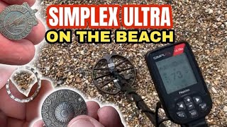 NEW Simplex Ultra  Beach Metal Detecting [upl. by Schrick]