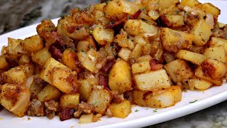 Breakfast Potatoes Recipe  Breakfast Skillet Recipe  Brunch Ideas [upl. by Seessel]