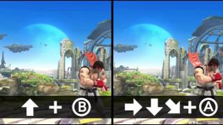 Super Smash Bros  Ryu Moves and Stage Overview [upl. by Htelimay491]