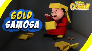 Motu Patlu EP 30 A  Gold Samosa  Funny Videos For Kids  Wow Kidz Comedy [upl. by Dina]