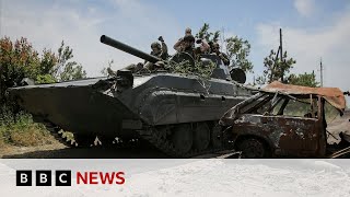 Ukraine making front line progress against Russia  BBC News [upl. by Ojyllek207]