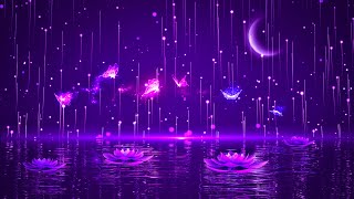 Heavenly Night 💜 Calm Magic Sleep Music ★ Peaceful Deep Sleeping [upl. by Vardon]