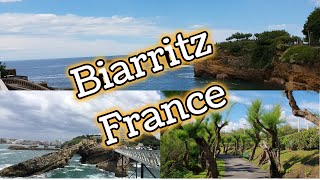 Biarritz France  A hidden gem for leisure food and surfing [upl. by Sucramat]