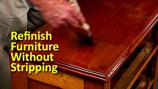 Refinish Furniture Without Stripping [upl. by Rooke]