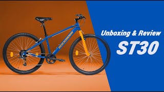 ST30 Rockrider  Unboxing amp Review  Btwin  Decathlon [upl. by Ferrel64]