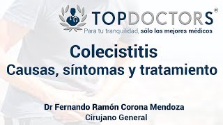 Colecistitis causas síntomas y tratamiento [upl. by Mihsah]