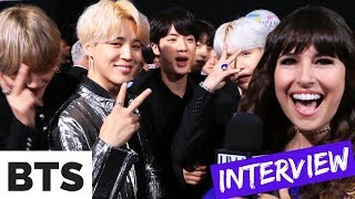 BTS Members Reveal Who Their Favorite Member Is  Talk Unicef Campaign AMAs  Hollywire [upl. by Honna]