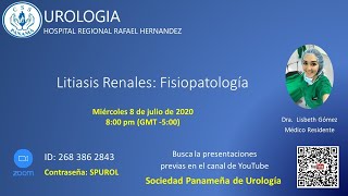 Litiasis Renales Fisiopatología [upl. by Gwen]