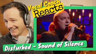 Vocal Coach REACTS  Disturbed Sound Of Silence [upl. by Liane]