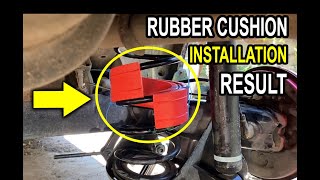 Rubber Cushion Installation and Review [upl. by Norted]