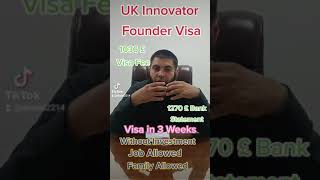 UK Innovator Founder Visa April 2023 [upl. by Reilamag489]