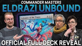 Official Commander Masters Deck Reveal – Eldrazi Unbound [upl. by Earej665]