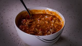 Easy Homemade Chili Recipe [upl. by Brooking]