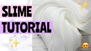 HOW TO MAKE SLIME Simple amp Easy Slime Recipe  2 Minute Easy Slime Tutorial Glue and Borax Slime [upl. by Gord]