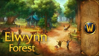 Elwynn Forest  Music amp Ambience  World of Warcraft [upl. by Whit]