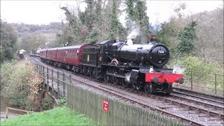 Churnet Valley Railway 25th Anniversary Steam Gala Saturday 21st October 2017 [upl. by Ayanahs]