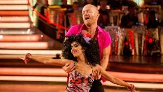 Jake Wood amp Janette Manrara Samba to Macarena  Strictly Come Dancing 2014  BBC One [upl. by Eicyaj]