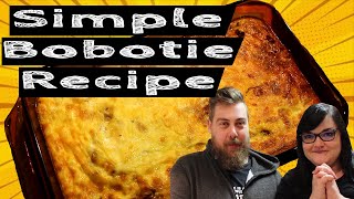 Simpel Bobotie Recipe  Classic SA Food [upl. by Yroj]