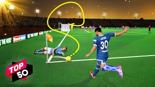 TOP 50 BEST GOALS EVER  DLS 22  Dream League Soccer 2022 [upl. by Vipul533]