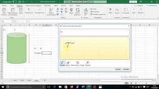 OBTENER VOLUMEN DE UN CILINDRO EN EXCEL [upl. by Clayberg941]