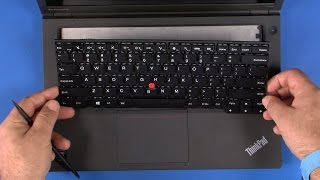 ThinkPad T440p  Keyboard Replacement [upl. by Prud]