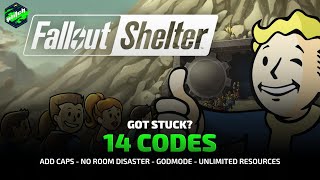 FALLOUT SHELTER Cheats Add Money Increase Stats Add Items No Disaster   Trainer by PLITCH [upl. by Meerak708]