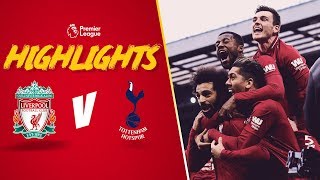 Last Minute Drama at Anfield  Liverpool 21 Tottenham Hotspur  Highlights [upl. by Aloysius627]