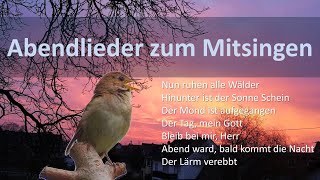 Abendlieder zum Mitsingen [upl. by Hepsibah679]