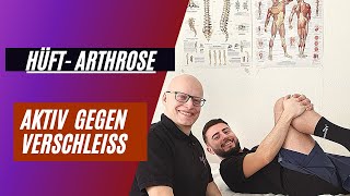 Hüfte effektiv behandeln 4 Übungen gegen Hüftarthrose [upl. by Ursulette]