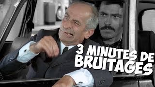 3 minutes de bruitages par Louis de Funès [upl. by Petrick838]