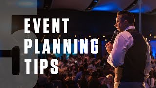 5 Event Management Tips for Beginners [upl. by Mackenie244]