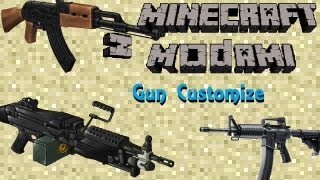 Minecraft z modami 41  Gun Customization  broń palna w Minecraft [upl. by Lamhaj]