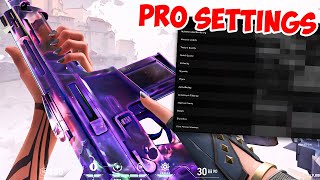 BEST VALORANT Settings for PERFECT Aim FPS Sensitivity Crosshair [upl. by Rochella457]