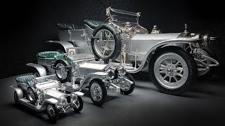 1907 RollsRoyce Silver Ghost AX 201  Franklin Mint [upl. by Ecirtnas]