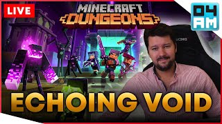 🔴ECHOING VOID DLC  FULL Playthrough New Missions BOSS Fight amp Free Content in Minecraft Dungeons [upl. by Middendorf]