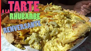 Une tarte à la rhubarbe renversante [upl. by Ahterod]