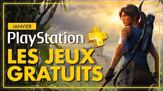 PlayStation Plus PS4 et PS5  Janvier 2021  Les JEUX GRATUITS du mois 🔥 [upl. by Eenerb491]