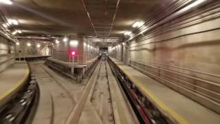 Dulles Airport Aerotrain ride [upl. by Tosch]