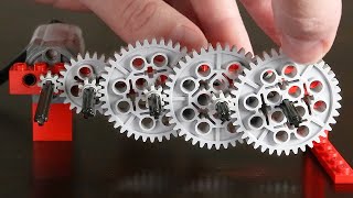 Making a GOOGOL1 Reduction with Lego Gears [upl. by Euqinimod]