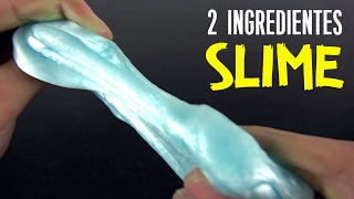 SLIME CON SOLO 2 INGREDIENTES [upl. by Vanden236]