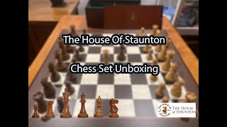 House Of Staunton Chess Set Unboxing [upl. by Shreeves]