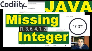 Codility Missing Integer Java solution [upl. by Derriey401]