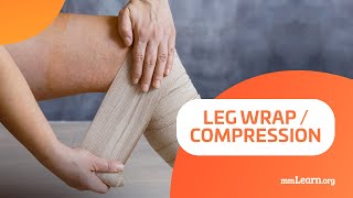 Leg Wrap  Compression [upl. by Arymas]