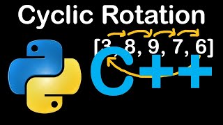 Cyclic Array Rotation in Python and C Codility Solutions Lesson 2 [upl. by Hearn333]