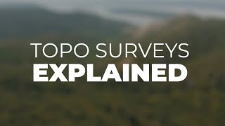 Topographic Surveys 101 A Beginners Guide [upl. by Claudelle]